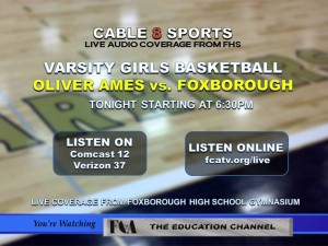 Varsity Girls Basketball Oliver Ames vs. Foxborough Warriors